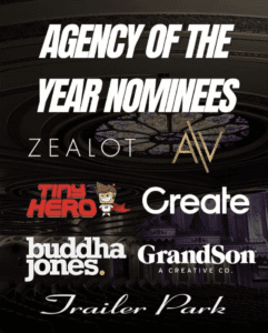 Tiny’s nominated for Agency of the Year at the 2025 Golden Trailer Awards!